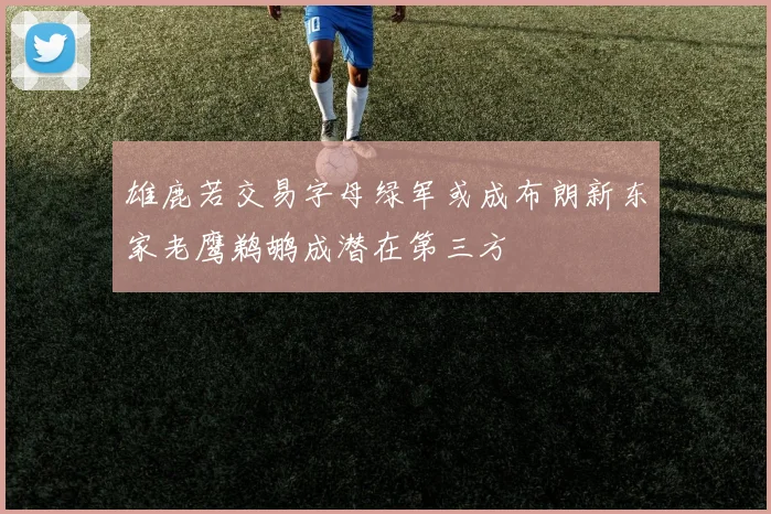 雄鹿若交易字母绿军或成布朗新东家老鹰鹈鹕成潜在第三方